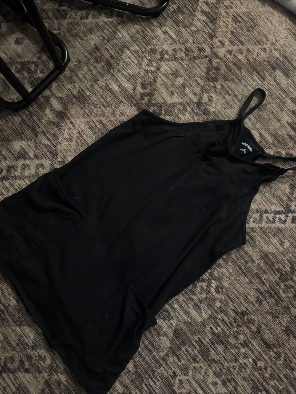 wild fable Black romper with built in shorts and pockets